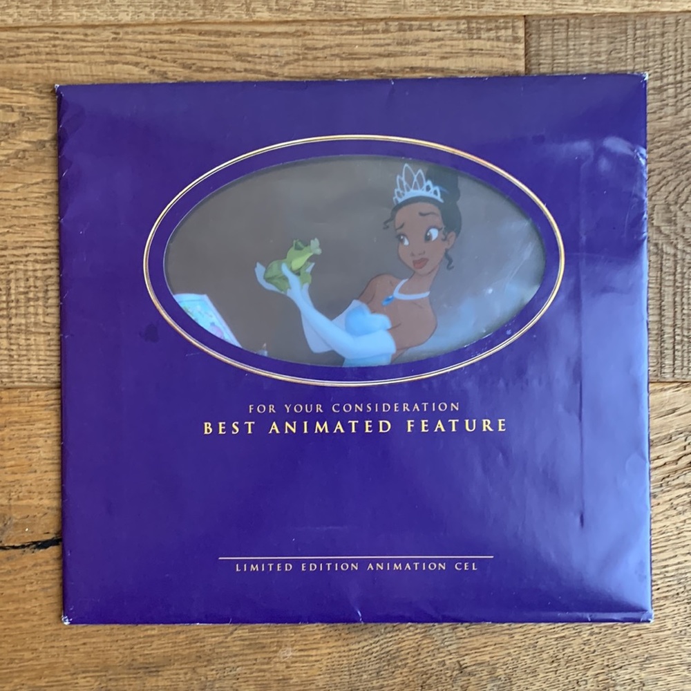 The Princess And The Frog Tiana Disney Limited Edition Animation Cell - Picture 3 of 6